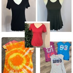 Mossimo T-Shirt/Tank Bundle (7 T-Shirt/Tank)